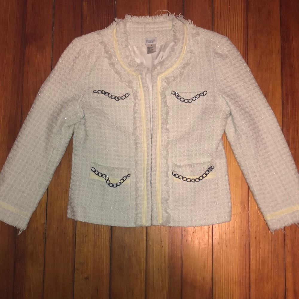 White Charming Charlie jacket